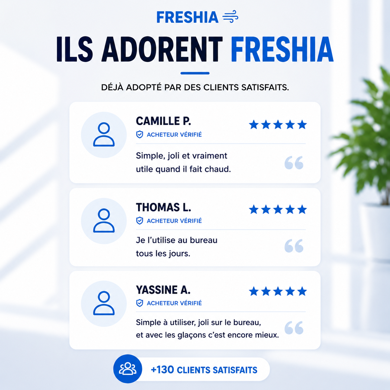 Ventilateur Freshia